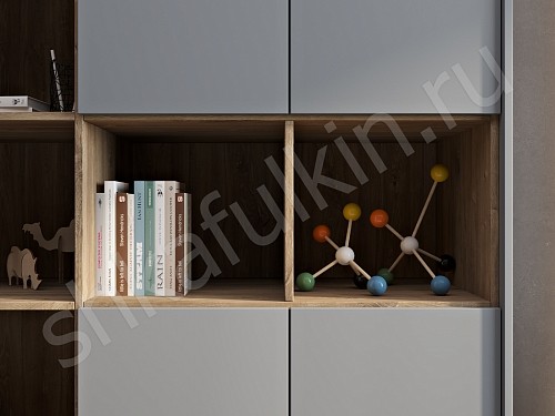 Изображение цвета Шкаф Аморе Белый Современный 5и створчатые  