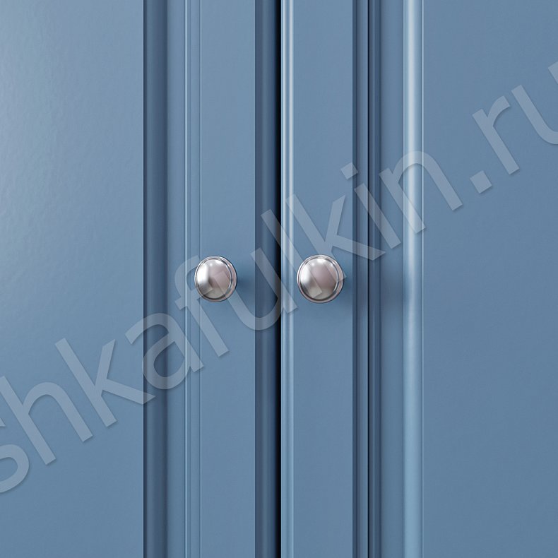 Изображение Мебель в детскую Фелиция Белый Цветной Синий Светлые Классика 4х створчатые Детская Для книг Для декора Для вещей 11