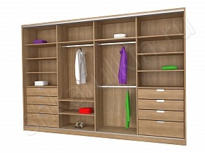 Шкаф 4 двери №34