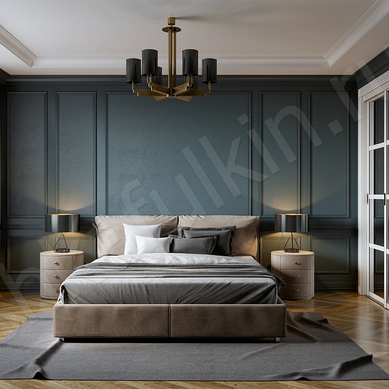 Изображение Встроенный шкаф-купе Шерлок Белый Светлые Классика 3х створчатые Спальня Для вещей 1