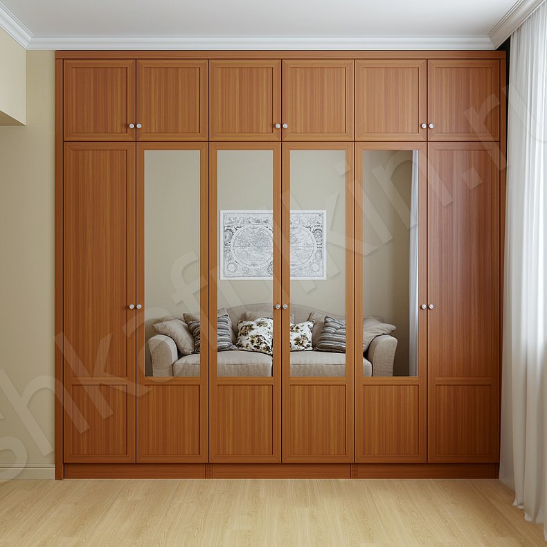 Шкаф Витте Древесный Классика 6и створчатые  