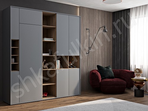 Изображение цвета Шкаф Аморе Белый Современный 5и створчатые  