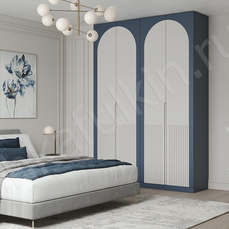 Шкаф Сомбреро Цветной Современный 4х створчатые Спальня Для вещей