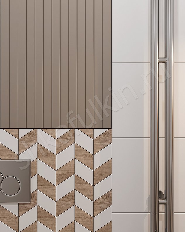 Изображение Мебель в ванную Монпасье Светлые Коричневый Современный Для вещей 3