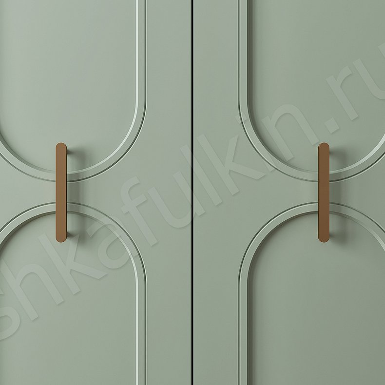 Шкаф Айвенго Белый Светлые Современный 5и створчатые Спальня Для белья Для вещей 5