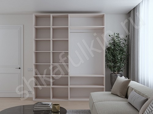 Изображение цвета Шкаф Ронни  Современный 4х створчатые Гостиная 