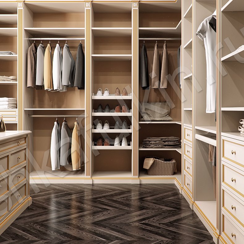 Изображение Гардеробная Вивальди Белый Классика  Гардеробная  4