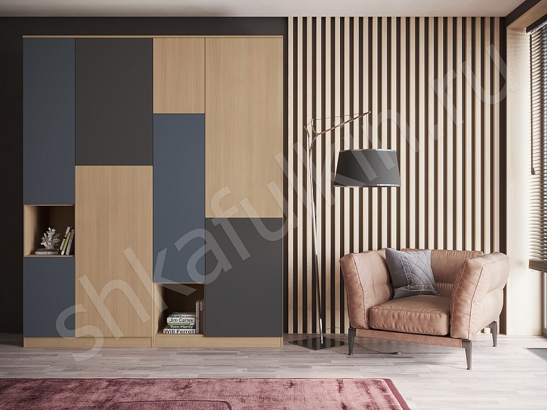 Изображение цвета Шкаф Денди Белый Современный 5и створчатые  