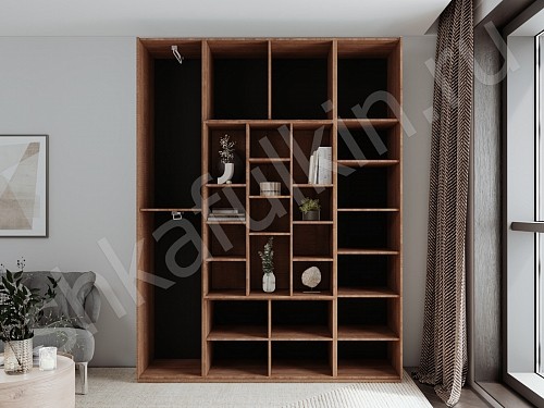 Изображение цвета Шкаф Томми Белый Современный 5и створчатые  