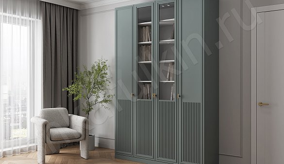 Шкаф 4 двери Мельпомена