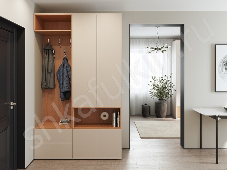 Изображение цвета Прихожая Мэрри  Минимализм 2х створчатые Прихожая 