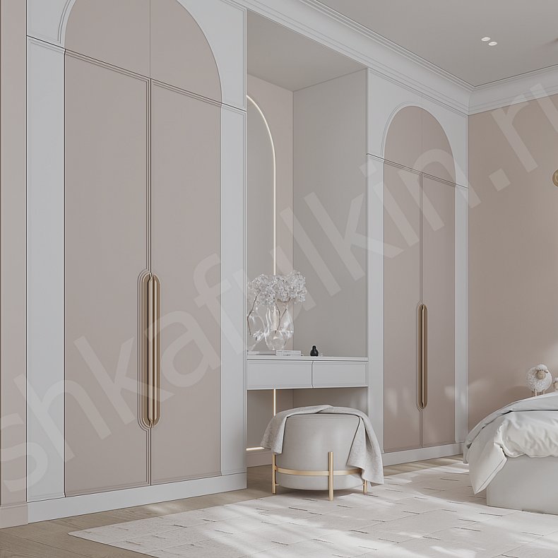 Гарнитур Харитон Светлые Современный 4х створчатые Спальня Для вещей