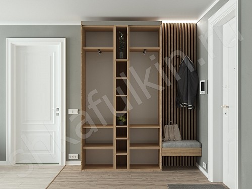 Изображение цвета Прихожая Клайд  Минимализм 2х створчатые Прихожая 