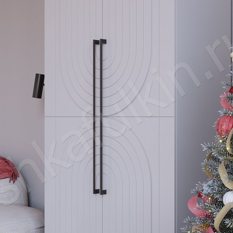 Изображение Шкаф Манчестер  Современный 2х створчатые Гостиная Для вещей 8