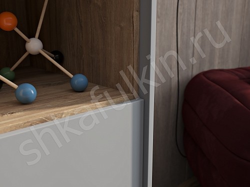 Изображение цвета Шкаф Аморе Белый Современный 5и створчатые  