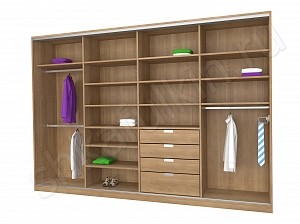 Шкаф 4 двери №23