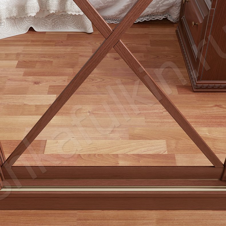 Изображение Шкаф-купе Версаль  Классика 3х створчатые Спальня Для вещей 4