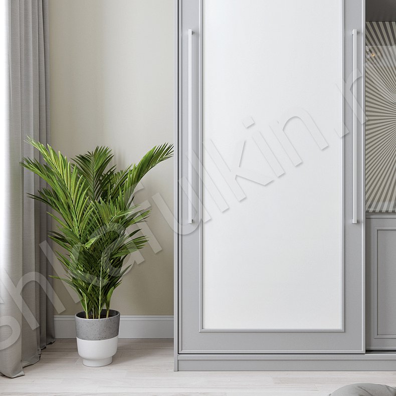 Изображение Стенка Родеро Светлые Скандинавский 2х створчатые Гостиная Для вещей 3