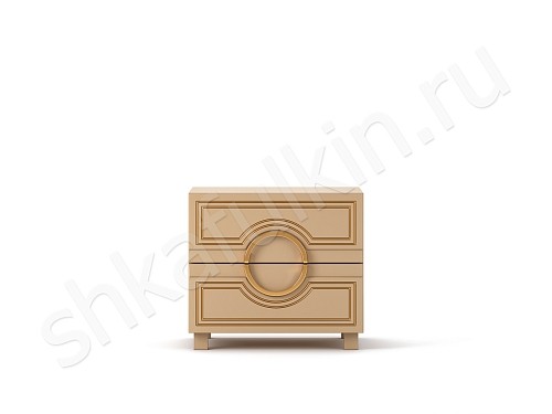 Тумба прикроватная София Серый Белый Черный Коричневый Светлые Темные Зеленый Золото Классика 2х створчатые Спальня Для декора