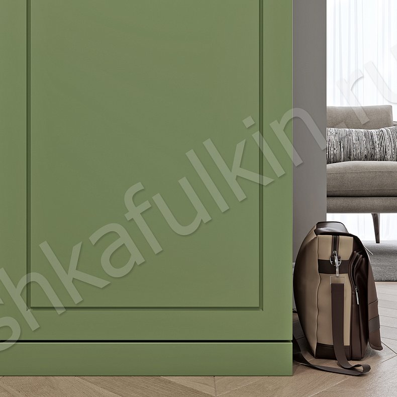 Прихожая Сидней Цветной Серый Светлые Зеленый Современный 4х створчатые Прихожая Для вещей 5