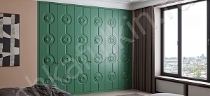 Распашной встроенный шкаф Тофиро