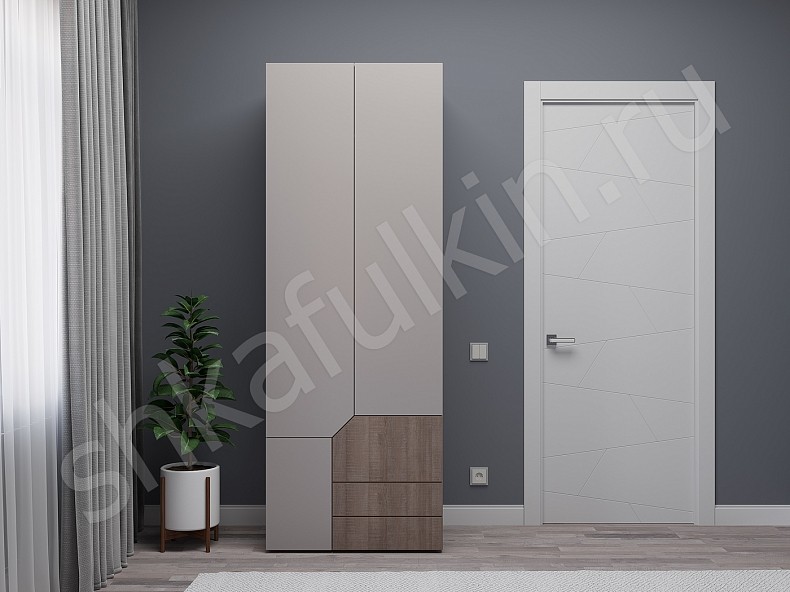 Изображение цвета Шкаф Сонум  Современный 2х створчатые  