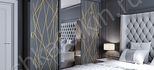 Корпусный шкаф-купе Золто