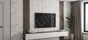 Стеновая панель и тумба Тангенс