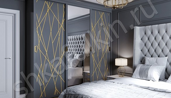 Корпусный шкаф-купе Золто