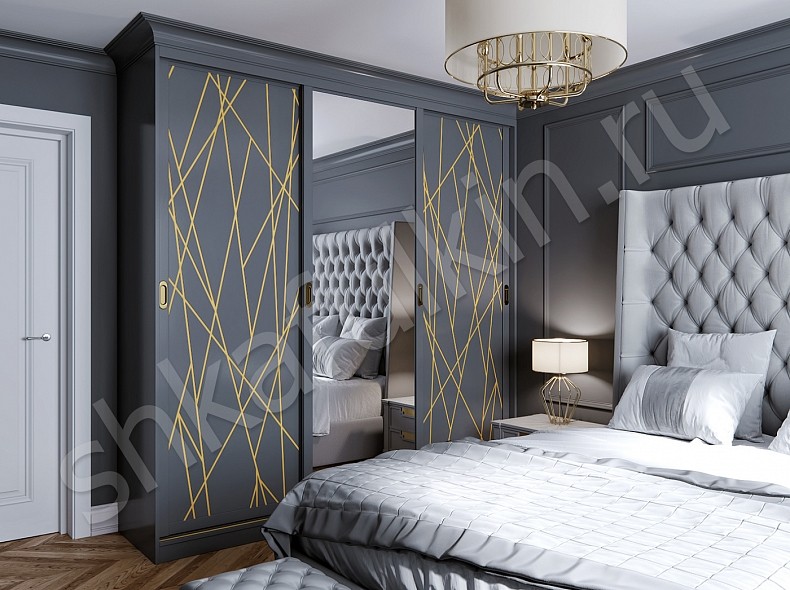 Корпусный шкаф-купе Золто