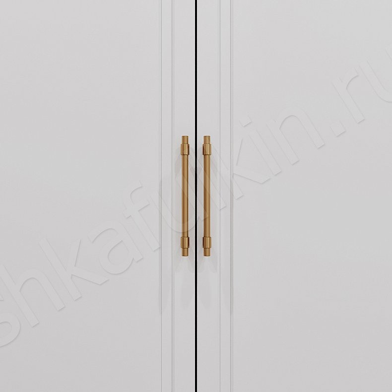 Прихожая Брикелл Белый Светлые Серый Неоклассика 3х створчатые Прихожая Для вещей 6