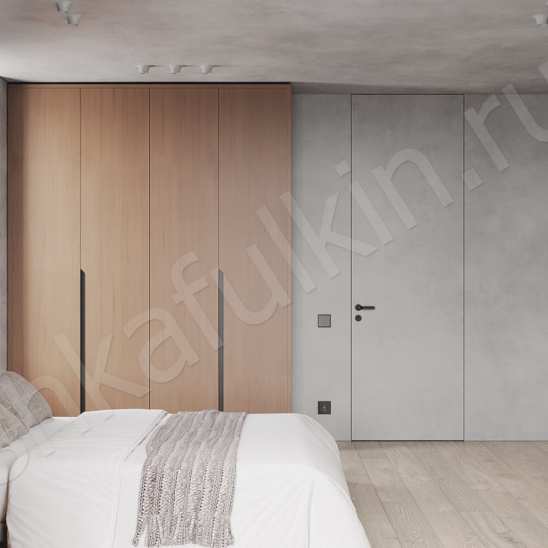 Гарнитур Ваби Саби Древесный Минимализм 4х створчатые Спальня Для вещей Для белья 2