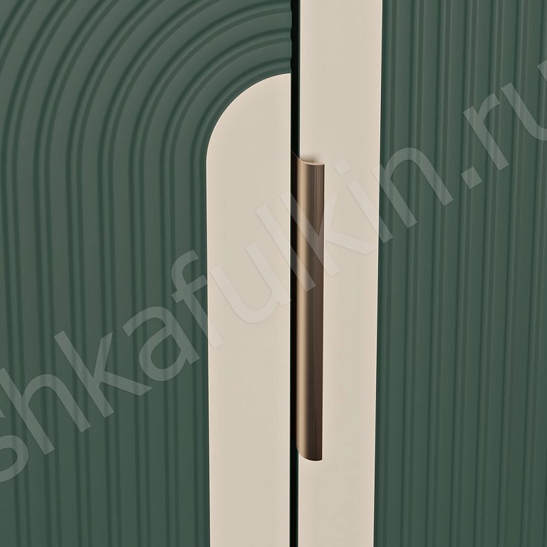 Шкаф Зингер Белый Цветной Светлые Зеленый Современный 6и створчатые Спальня Для вещей 11