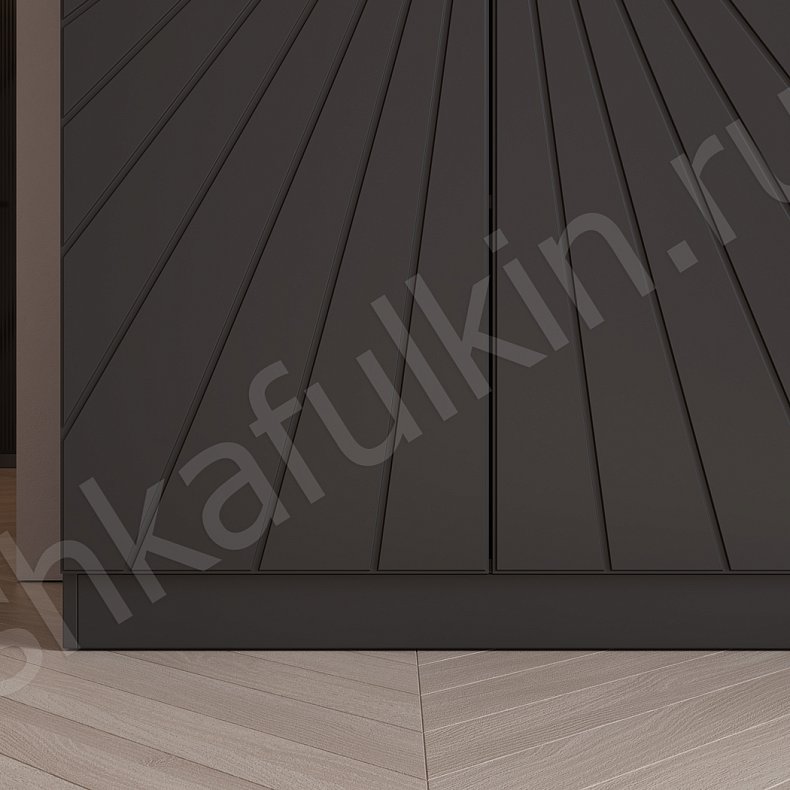 Изображение Шкаф Санима Белый Черный Светлые Темные Минимализм 4х створчатые Гостиная Для вещей 6