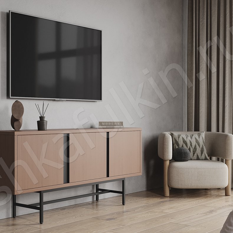 Гарнитур Ваби Саби Древесный Минимализм 4х створчатые Спальня Для вещей Для белья 4