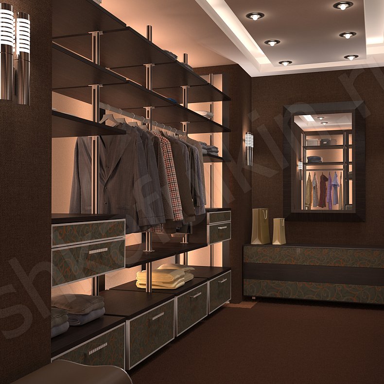 Изображение Гардеробная Эдворд Современный Гардеробная 2