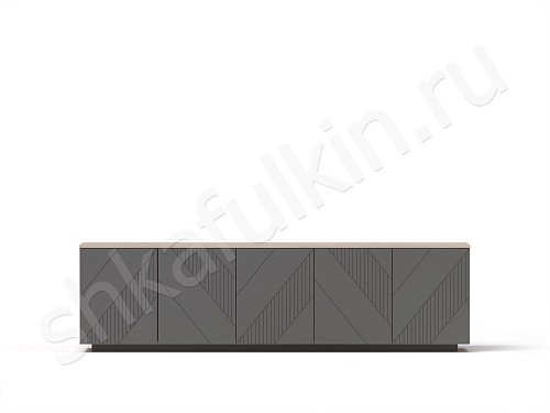 Изображение цвета Тумба Хадсон Древесный Белый Черный Серый Синий Светлые Зеленый Современный 5и створчатые Гостиная Для книг Для декора Под ТВ