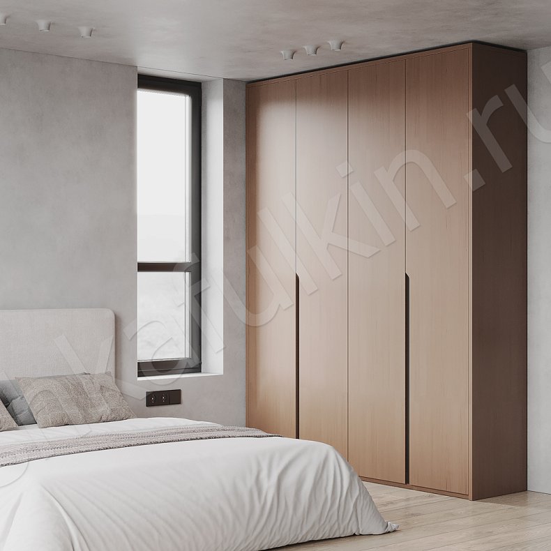 Гарнитур Ваби Саби Древесный Минимализм 4х створчатые Спальня Для вещей Для белья