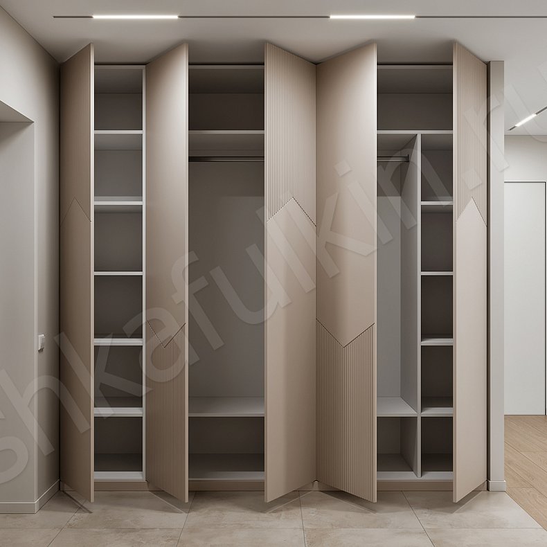 Изображение Прихожая Арманда Светлые Коричневый Современный 5и створчатые Прихожая Для вещей 3
