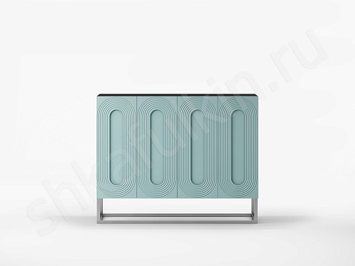 Изображение цвета Тумба Дзен Белый Черный Розовый Серый Синий Темные Зеленый Современный 4х створчатые Спальня Для белья Для вещей