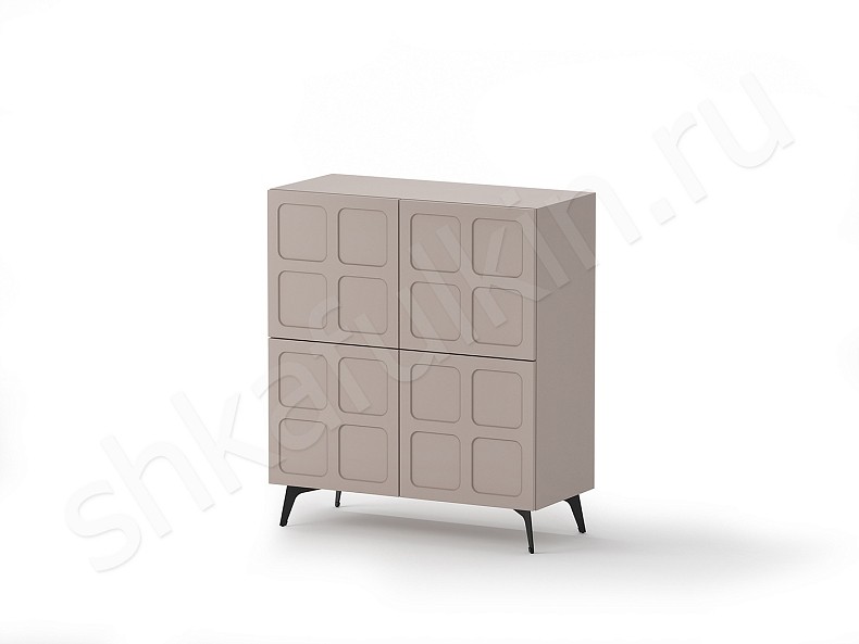 Тумба Оникс Синий Белый Черный Коричневый Серый Светлые Темные Современный 4х створчатые Гостиная Для декора Для вещей