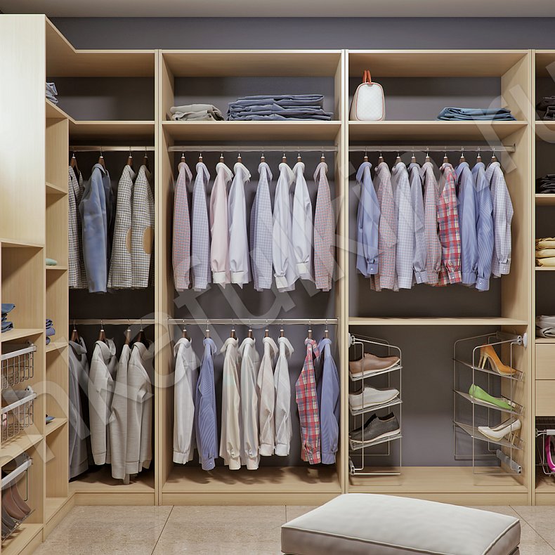 Изображение Гардеробная Сицилия Скандинавский Гардеробная 3