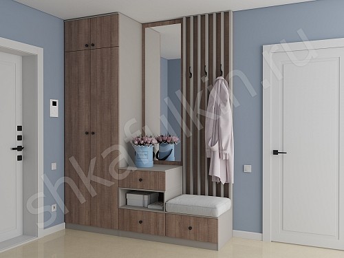 Изображение цвета Прихожая Милли  Минимализм 2х створчатые Прихожая 