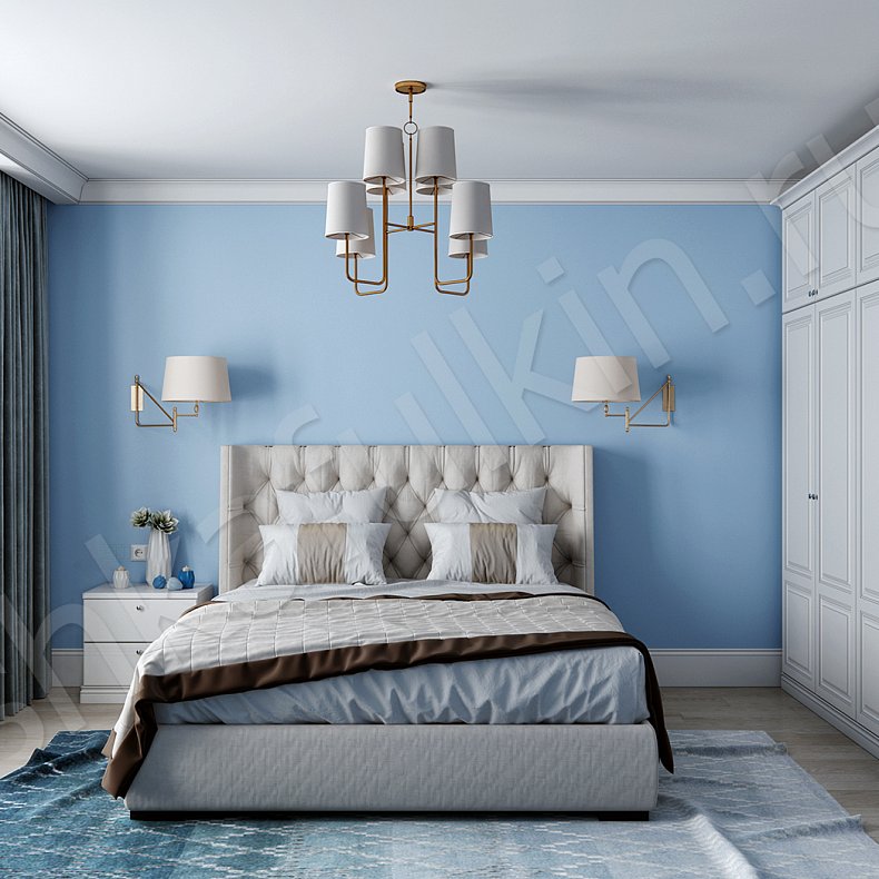 Изображение Гарнитур Эльза Белый Светлые Классика 4х створчатые Спальня Для вещей 3