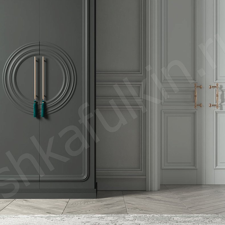 Шкаф Санмарино  Неоклассика 2х створчатые Гостиная Для вещей 14