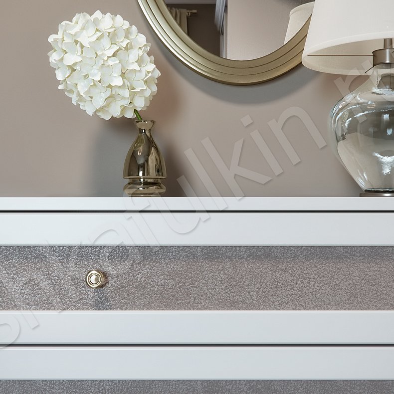 Прихожая Версаль Белый Светлые Классика 2х створчатые Прихожая Для вещей 3