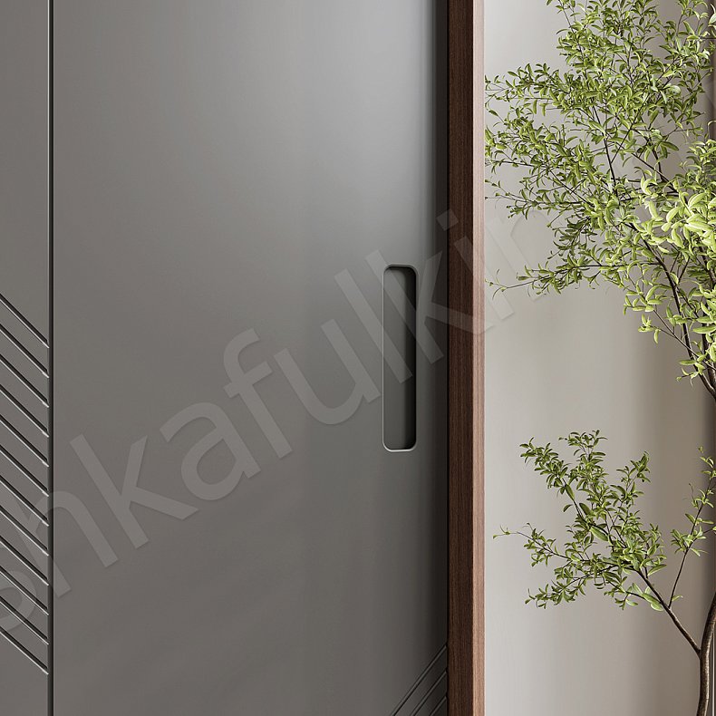 Шкаф-купе Фернандо Белый Древесный Серый Светлые Темные Современный 3х створчатые Гостиная Для вещей 3