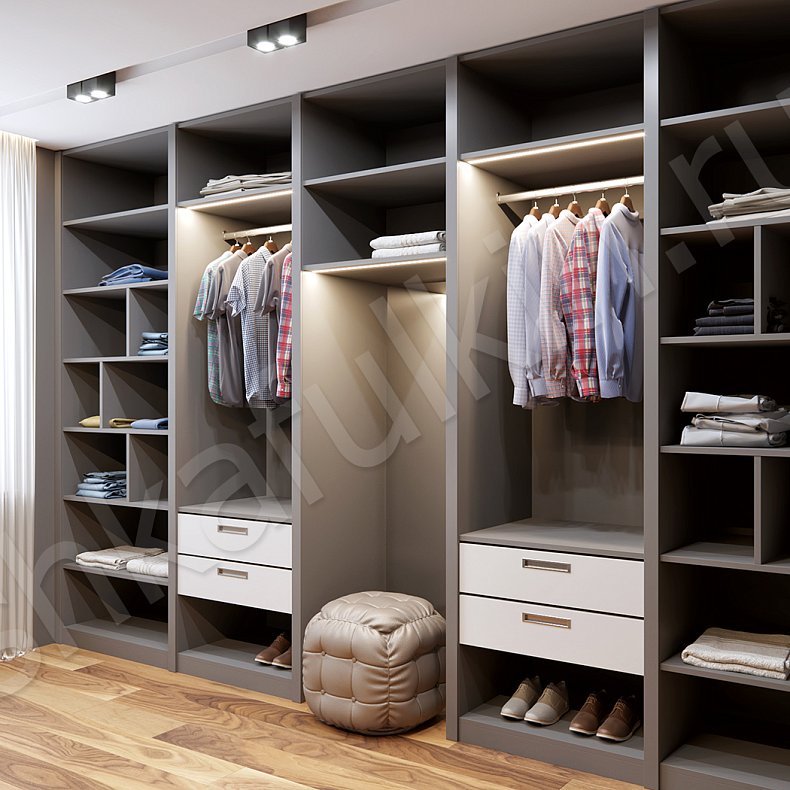 Гардеробная Лорд  Хай-тек  Гардеробная 