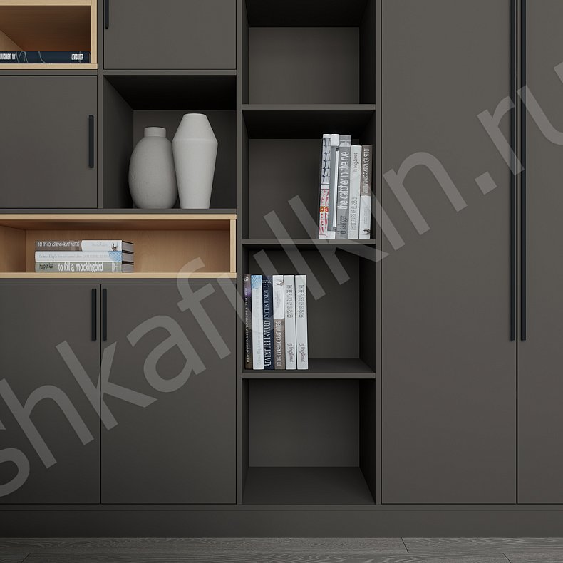 Шкаф Бесто Светлые Белый Древесный Коричневый Серый Темные Скандинавский 2х створчатые Гостиная Для книг Для декора Для посуды Для вещей 11