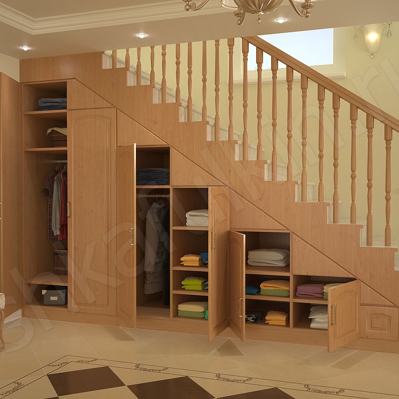 Изображение Прихожая Алиса Светлые Древесный Классика 6и створчатые Коридор Для вещей 1